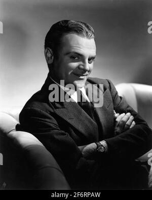 JAMES CAGNEY 1939 Porträt von GEORGE HURRELL Werbung für Warner Bros. Stockfoto