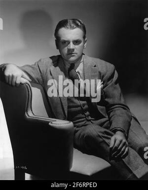 JAMES CAGNEY 1939 Porträt von GEORGE HURRELL Werbung für Warner Bros. Stockfoto