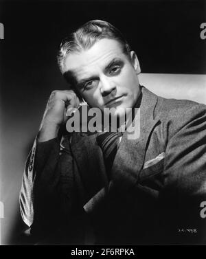 JAMES CAGNEY 1939 Porträt von GEORGE HURRELL Werbung für Warner Bros. Stockfoto