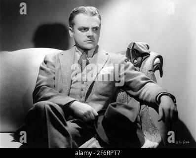 JAMES CAGNEY 1939 Porträt von GEORGE HURRELL Werbung für Warner Bros. Stockfoto