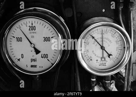 Die Mary Valley Rattler -Amamoor Station Stockfoto