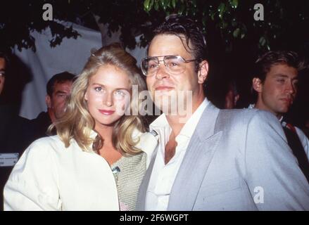 Donna Dixon und Dan Aykroyd um die 1980er Jahre Credit: Ralph Dominguez/MediaPunch Stockfoto