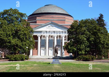 Baldwin Auditorium auf dem East Campus der Duke University in Durham, North Carolina. Stockfoto