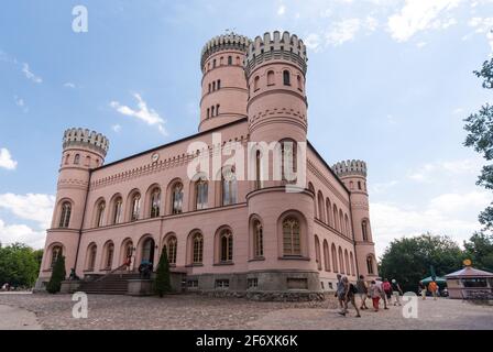 Granitz Jagdhütte auf der Insel Rügen Stockfoto