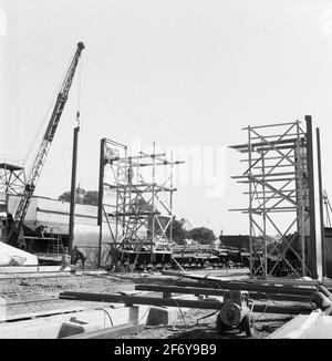 Schweden, Blekinge, Blekinge, Karlskrona, Karlskrona, Externer Yachthafen (abgebildet, Stadt).Schweden, Blekinge, Blekinge, Karlskrona, Karlskrona, Außenkriegsgogs (dargestellt, Stadt) Stockfoto