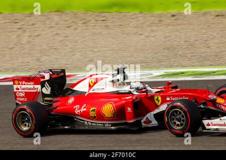 Sebastian Vettel 2016 Stockfoto