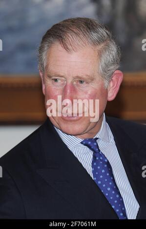 Warschau, Polen. 15. März 2010 Prinz Charles zu Besuch beim Präsidenten von Polen Stockfoto