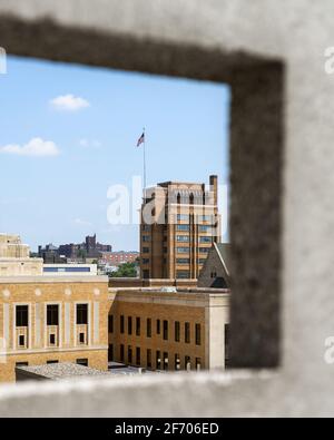 Woodbury County Courthouse entworfen von Purcell, Elmslie & Steele Stockfoto