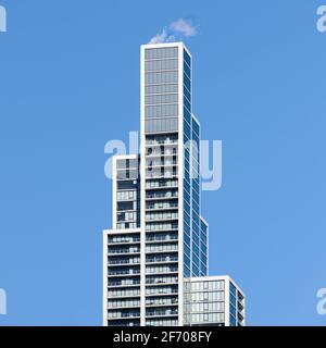 NEMA Chicago entworfen von Rafael Vinoly Stockfoto