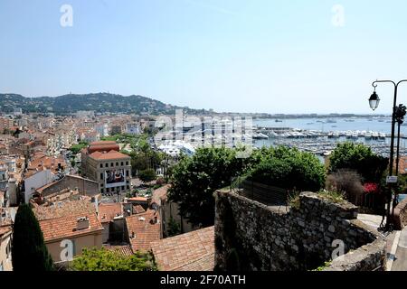 Cannes, Frankreich. 22 Mai 2011. Blick auf die Stadt Stockfoto