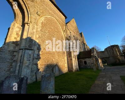 WINCHELSEA, EAST SUSSEX, MAI 2020 - St. Thomas the Martyr Church aus dem Jahr 1215, Kirche in Winchelsea, East Sussex, Großbritannien Stockfoto