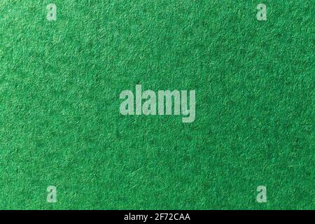 Grün detaillierte und körnige Papiertextur, Papieroberfläche Nahaufnahme Hintergrund Stockfoto