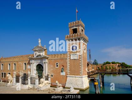 Arsenale, Castello, Venedig, Venetien, Italien Stockfoto