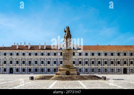 Historischer Herzogspalast von Vila Vicosa, Alentejo, Portugal Stockfoto