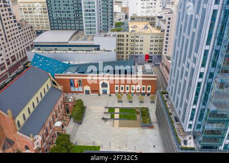 Zeitgenössisches Jüdisches Museum, San Francisco, CA, USA Stockfoto