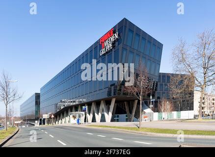 Redaktion und Verlag der Funke Media Group, Essen, Ruhrgebiet, Nordrhein-Westfalen, Deutschland Stockfoto