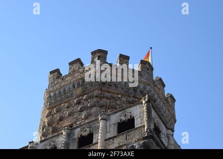 Burg von Manzanares El Real Stockfoto