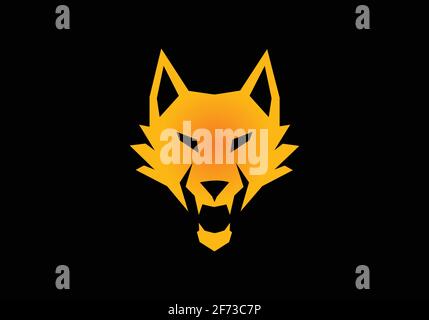 Fox-Logo-Vorlage. Flache und Linie Art Style Icon-Kollektion Stock Vektor