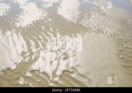 Sand Texturen Stockfoto