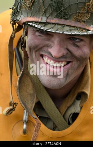 DAKS über Duxford, D-Day75 Stockfoto