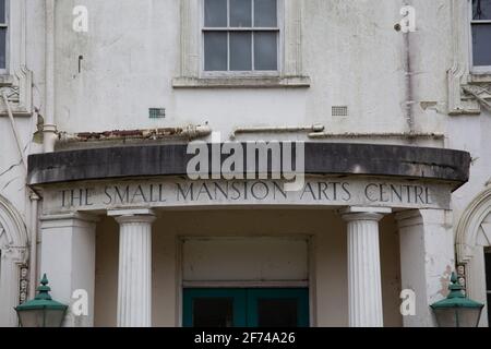 The Small Mansion ein ehemaliges Art Center, Gunnersbury Park, London, W3 8LQ England Stockfoto