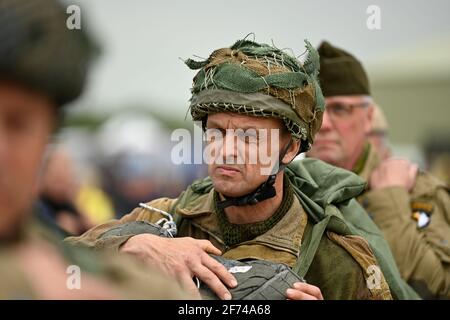 DAKS über Duxford, D-Day75 Stockfoto