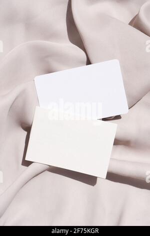 Graue Seide Stil Stock-Szene Stockfoto