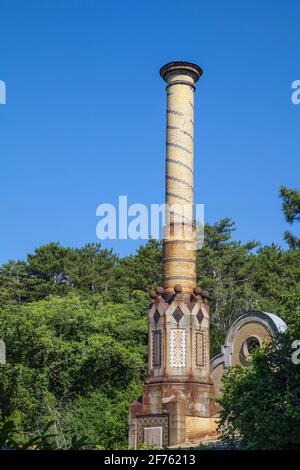 Ukraine, Krim, Jalta, Massandra Palace Stockfoto