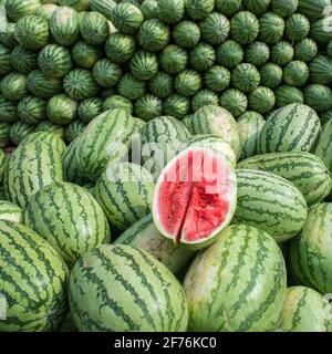 Watermelons Market Stockfoto