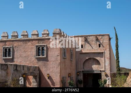 Mittelalterlicher Themenpark (puy du fou spanien) toledo Stockfoto