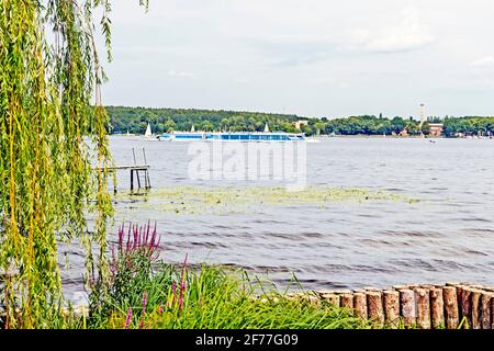 Berlin (Deutschland): Blick auf den Wannsee von der Villa Liebermann Stockfoto