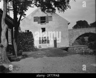 Papierfabrik für Läuse in Blekinge. Stockfoto