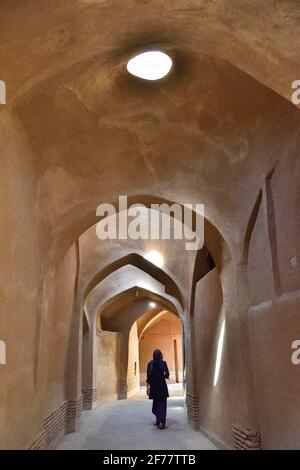 Iran, Yazd, von der UNESCO zum Weltkulturerbe erklärt, die Altstadt Stockfoto