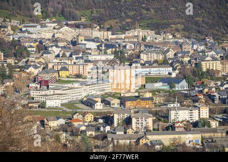 Frankreich, Savoie, Maurienne-Tal, Saint-Jean de Maurienne Stockfoto