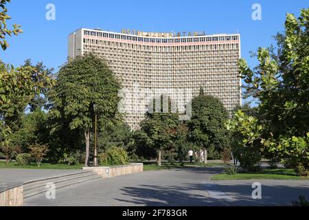 Hotel Usbekistan, Taschkent Stockfoto