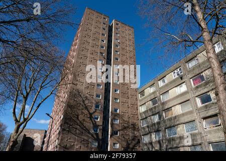 Die Regeneration von South Kilburn in Brent, London, England Stockfoto