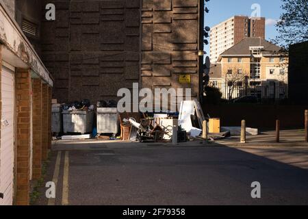 Die Regeneration von South Kilburn in Brent, London, England Stockfoto