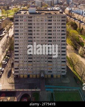 Die Regeneration von South Kilburn in Brent, London, England Stockfoto