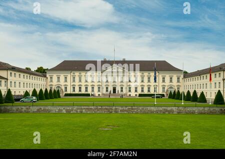 Das Schloss Bellevue, Berlin, Deutschland Stockfoto