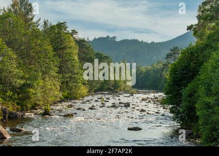 Glen Affric, in der Nähe von Cannich, Highland, Schottland Stockfoto