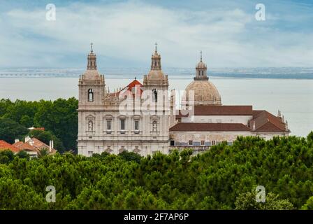 Igreja de Sao Vicente de Fora, Lissabon, Portugal Stockfoto