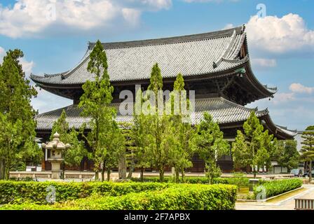 Haupthalle des Tofuku-ji Tempels, Kyoto, Japan Stockfoto