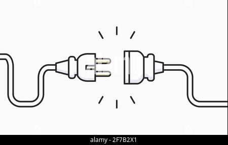 Vektor für elektrische Stecker