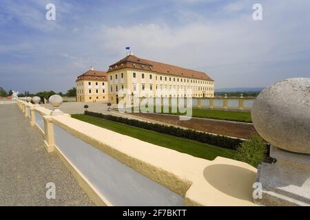 Festival Palance Hof in Österreich, Österreich, Niederösterreich, Engelhartstetten Stockfoto