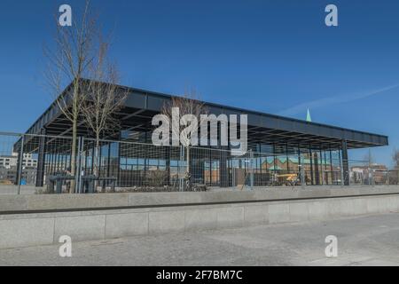 Neue Nationalgalerie, Potsdamer Straße, Mitte, Berlin, Deutschland Stockfoto