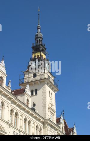 Laa an der Thaya in Österreich, Österreich, Weinviertel, Laa an der Thaya Stockfoto