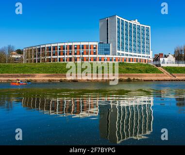 Renslade House Student Accommodation, Exeter, Devon, England Stockfoto