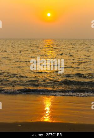 Sonnenuntergang Stockfoto