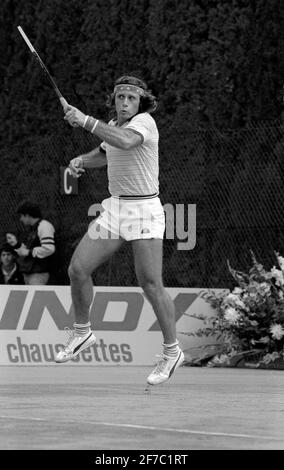 Guillermo Vilas, argentinische Tennislegende Stockfoto