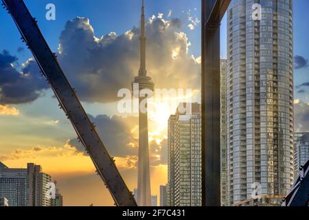 Tägliches Leben in Toronto, Kanada Stockfoto